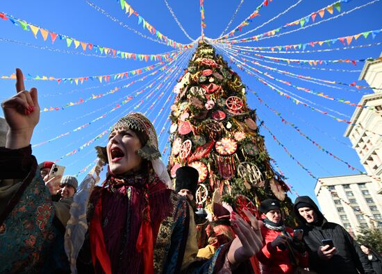 Russia Maslenitsa Celebration