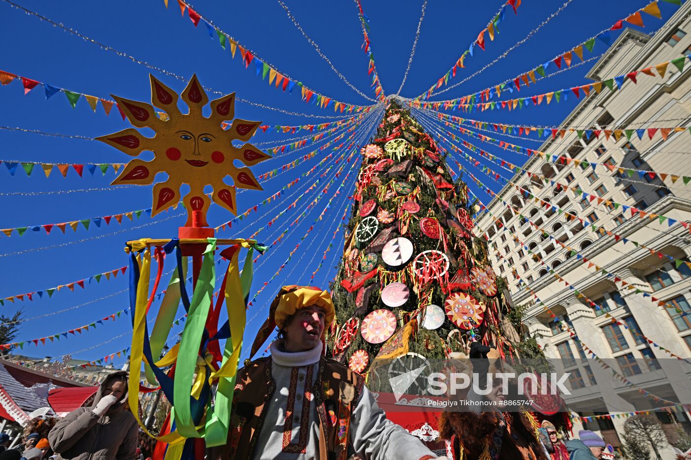 Russia Maslenitsa Celebration