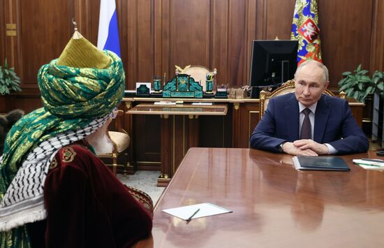 Russia Putin Muslim Leader
