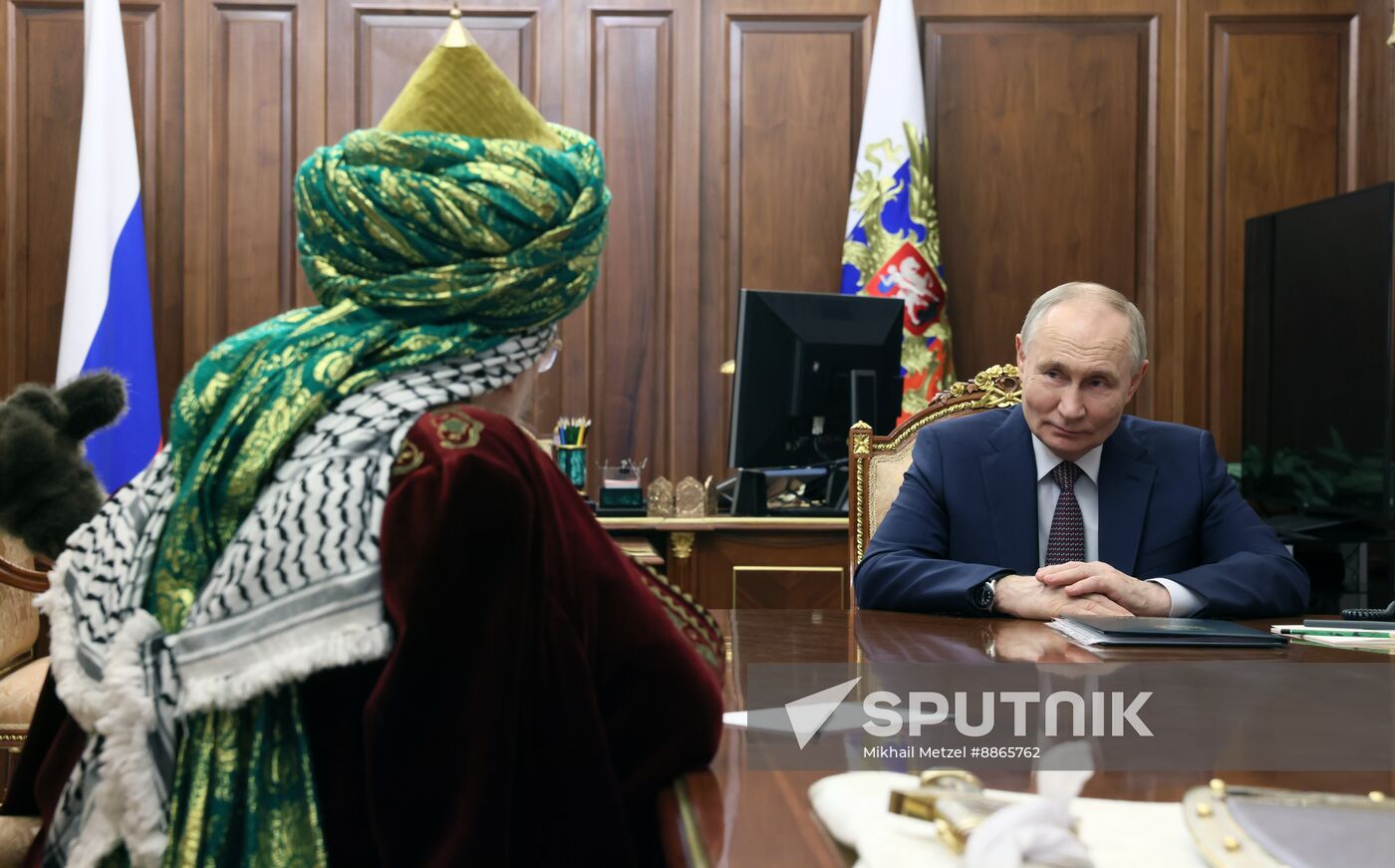 Russia Putin Muslim Leader