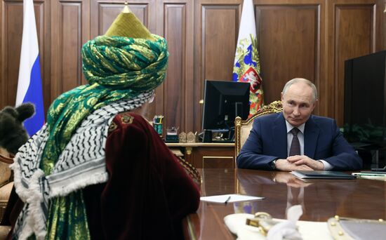 Russia Putin Muslim Leader