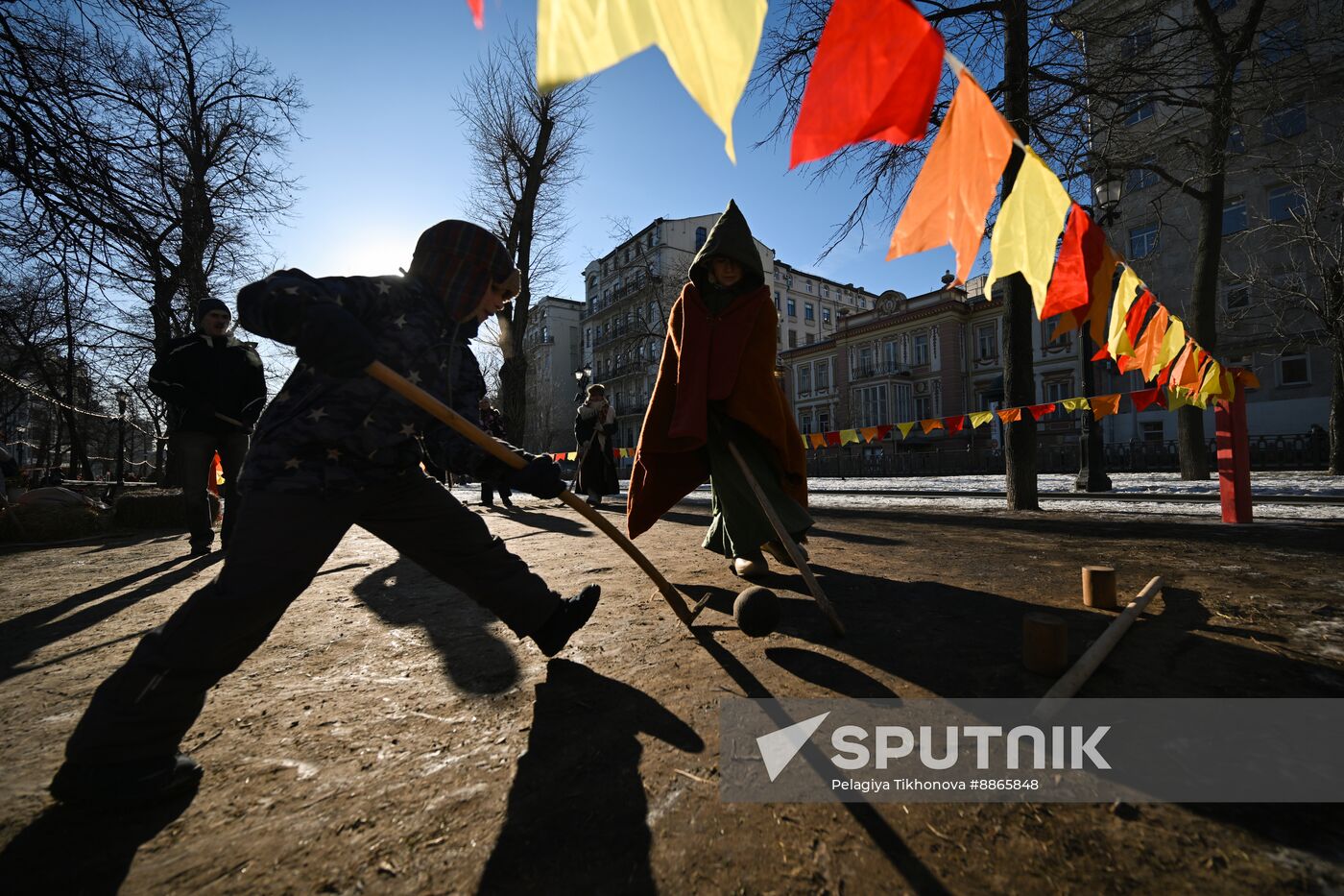Russia Maslenitsa Celebration