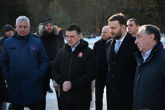 Russia Soccer CSKA Base Construction