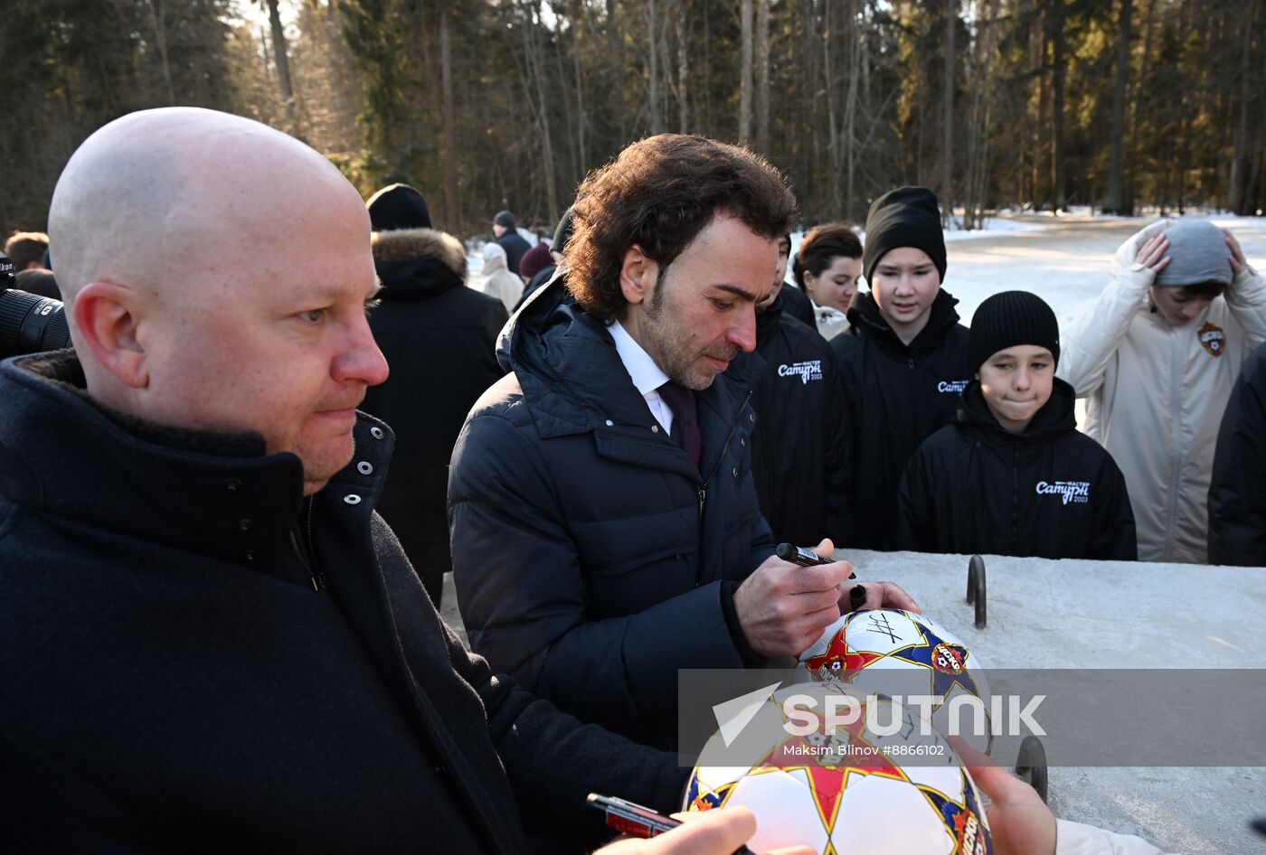 Russia Soccer CSKA Base Construction