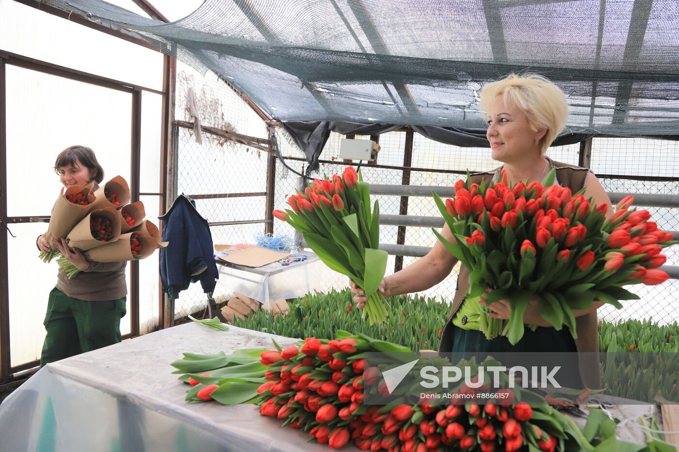 Russia Flower Growing