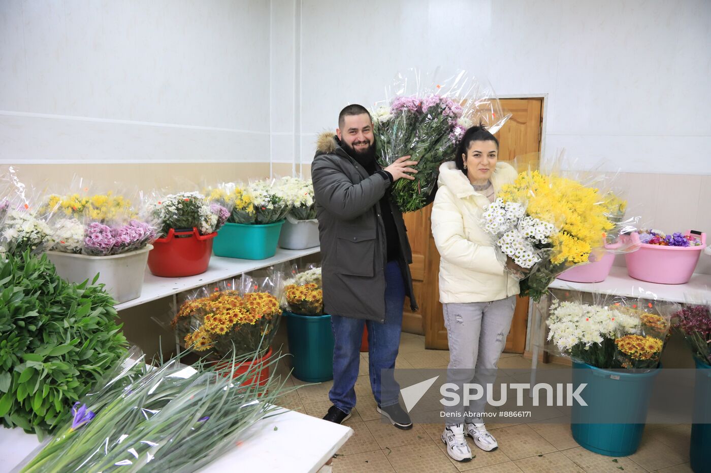 Russia Flower Growing