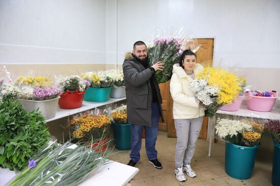Russia Flower Growing
