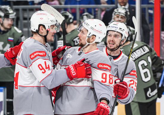 Russia Ice Hockey Kontinental League SKA - Spartak