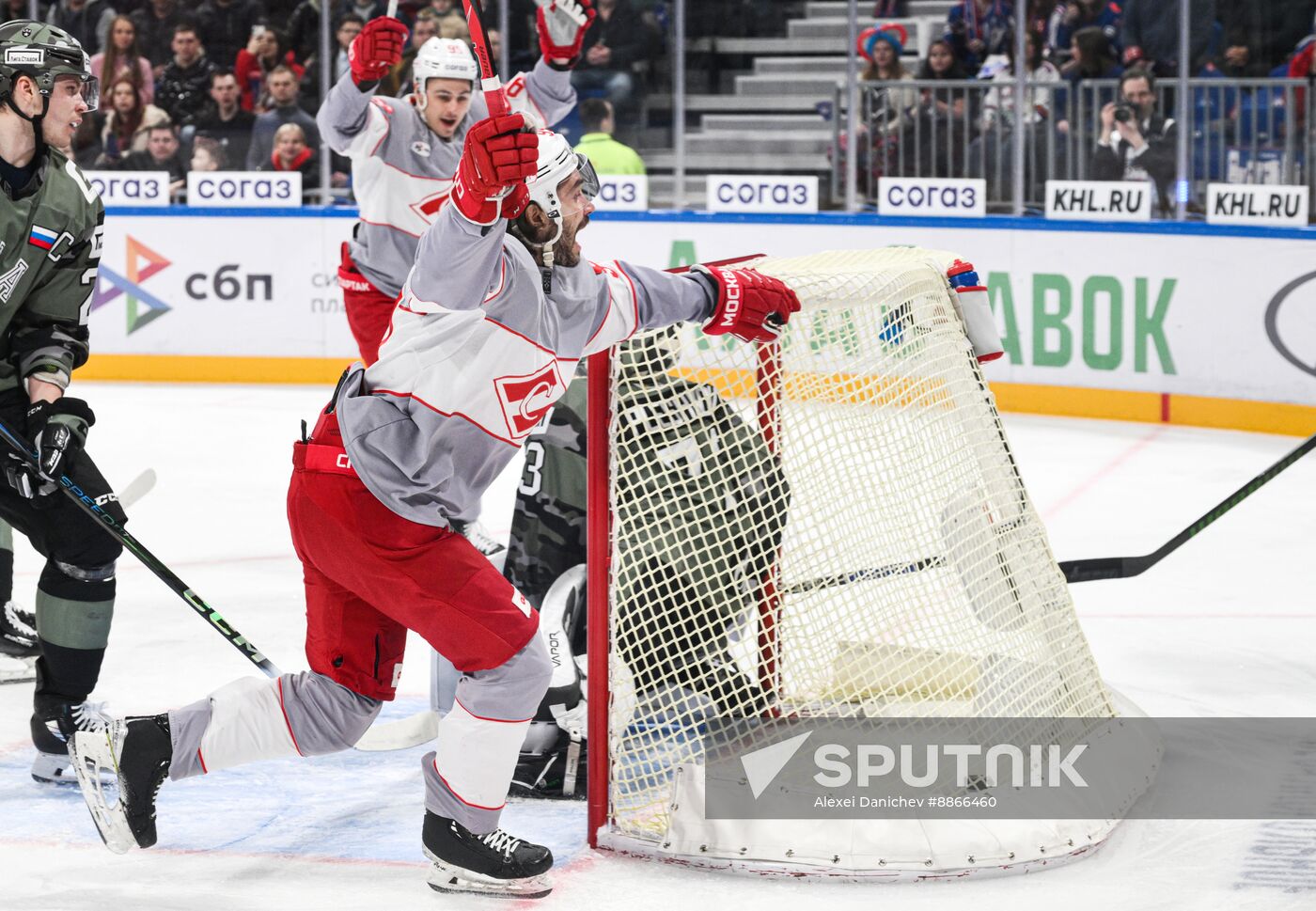 Russia Ice Hockey Kontinental League SKA - Spartak