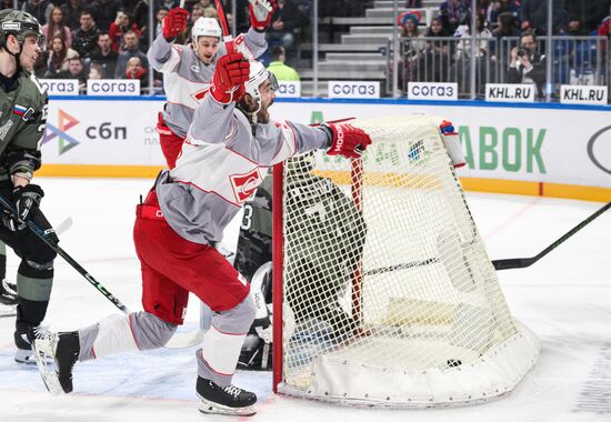 Russia Ice Hockey Kontinental League SKA - Spartak