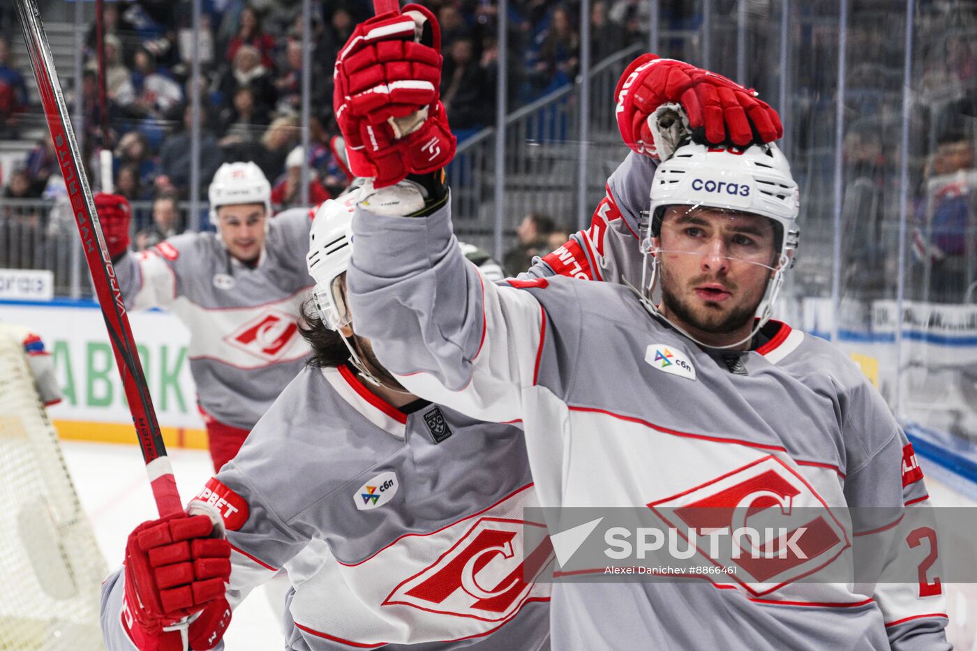 Russia Ice Hockey Kontinental League SKA - Spartak