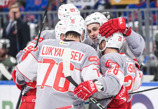 Russia Ice Hockey Kontinental League SKA - Spartak