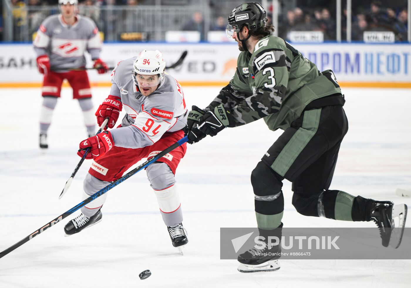 Russia Ice Hockey Kontinental League SKA - Spartak