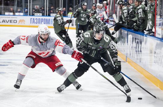 Russia Ice Hockey Kontinental League SKA - Spartak