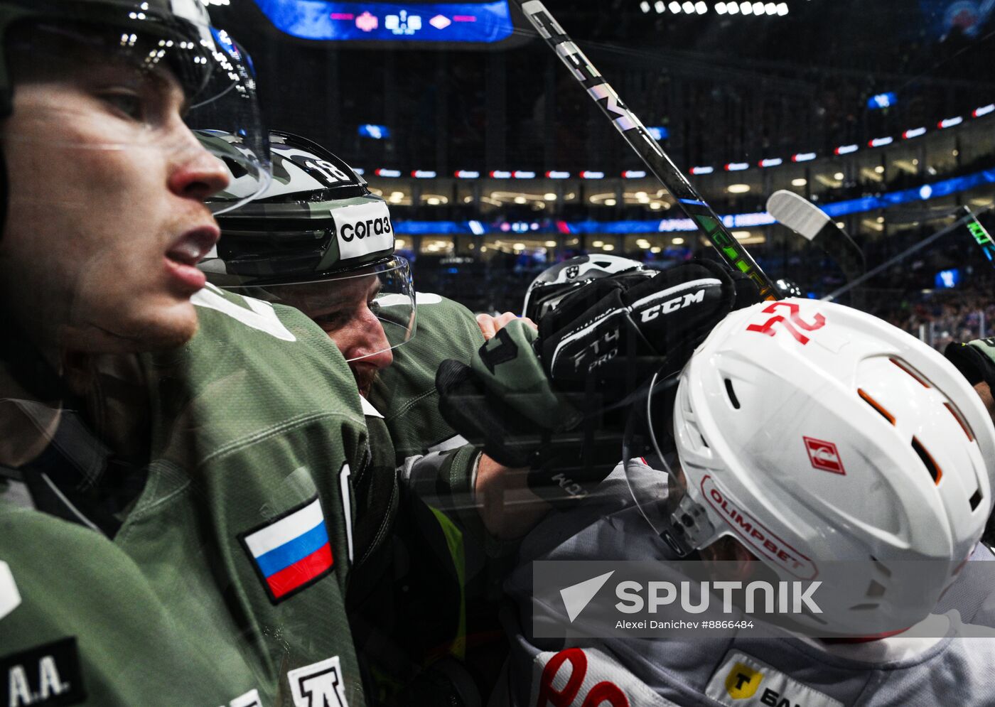 Russia Ice Hockey Kontinental League SKA - Spartak