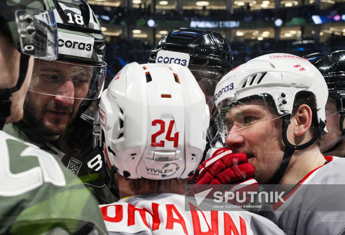 Russia Ice Hockey Kontinental League SKA - Spartak