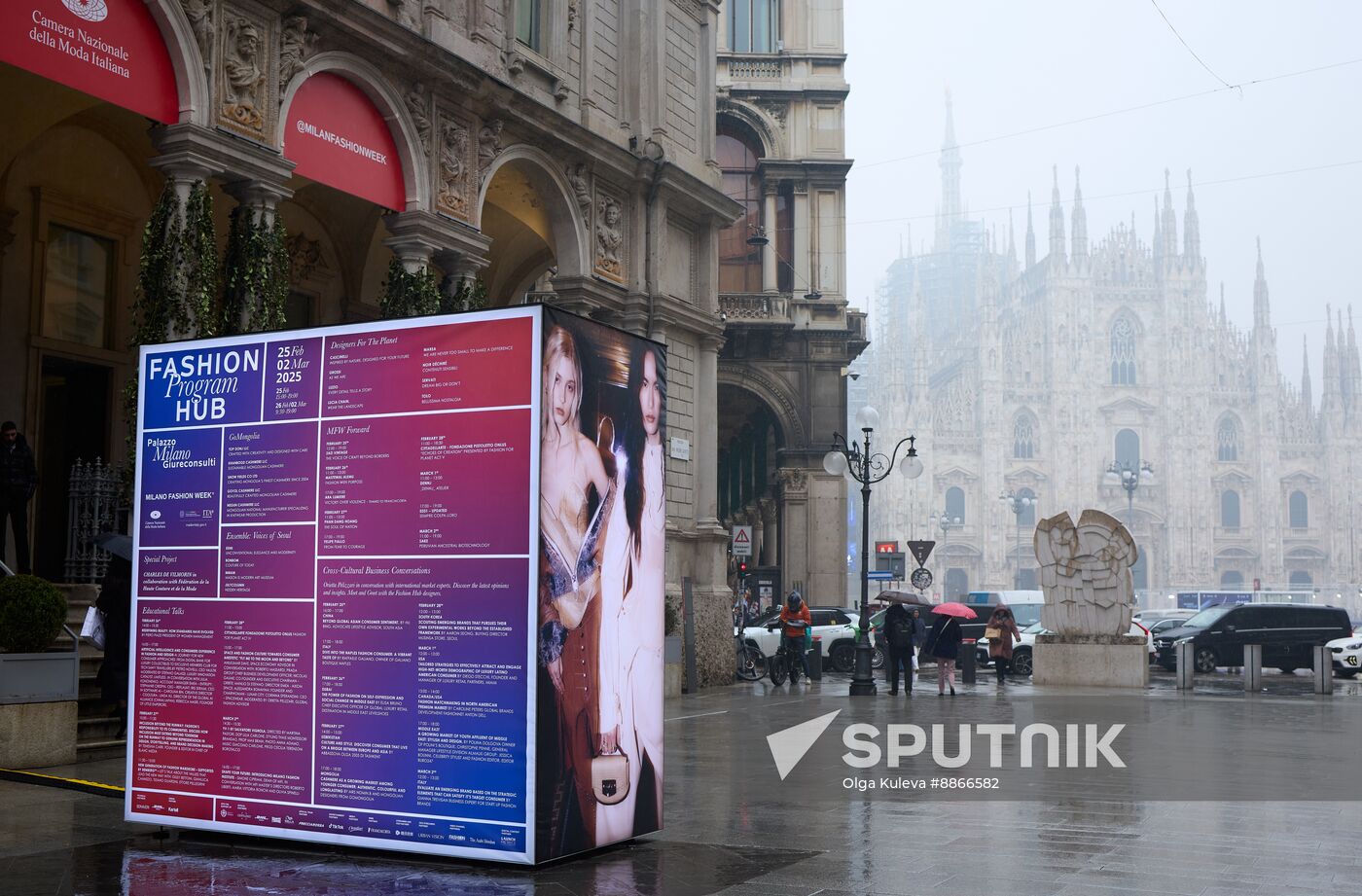 Italy Milan Fashion Week