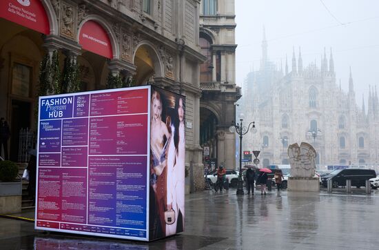 Italy Milan Fashion Week