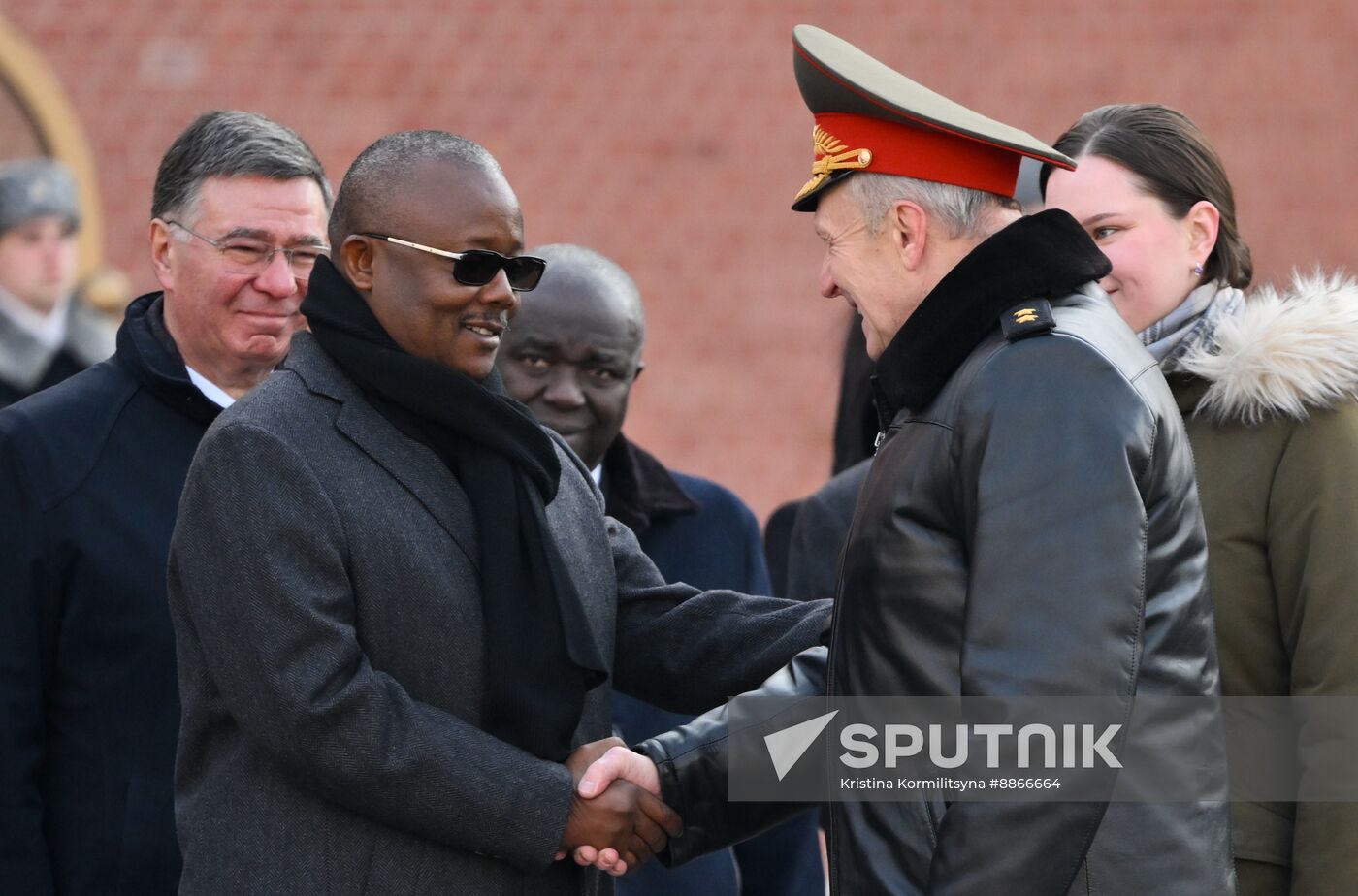 Russia Guinea Bissau Wreath Laying