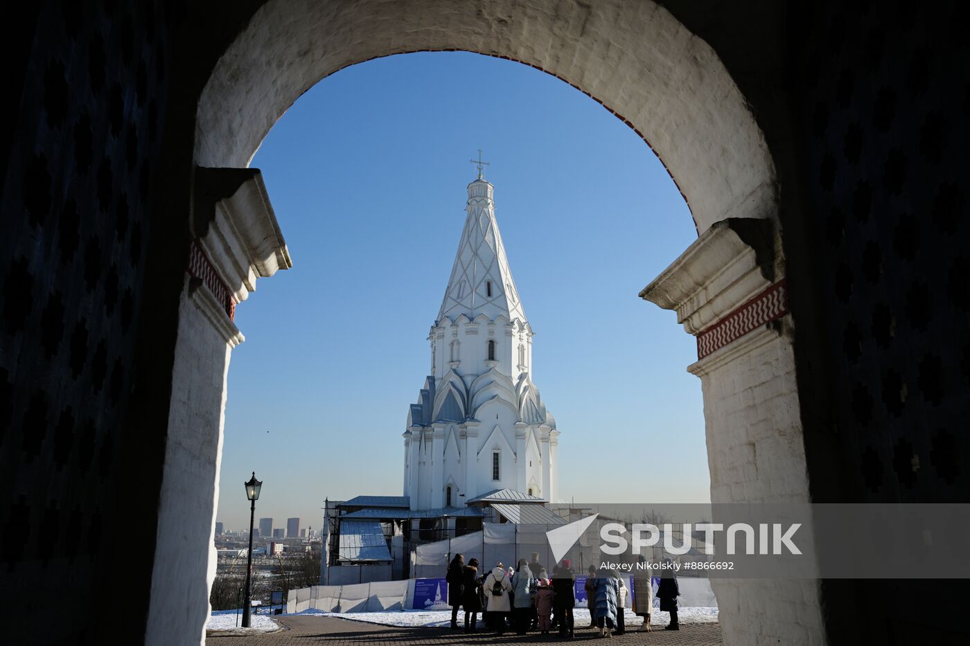 Russia Tourism Kolomenskoye Museum Reserve