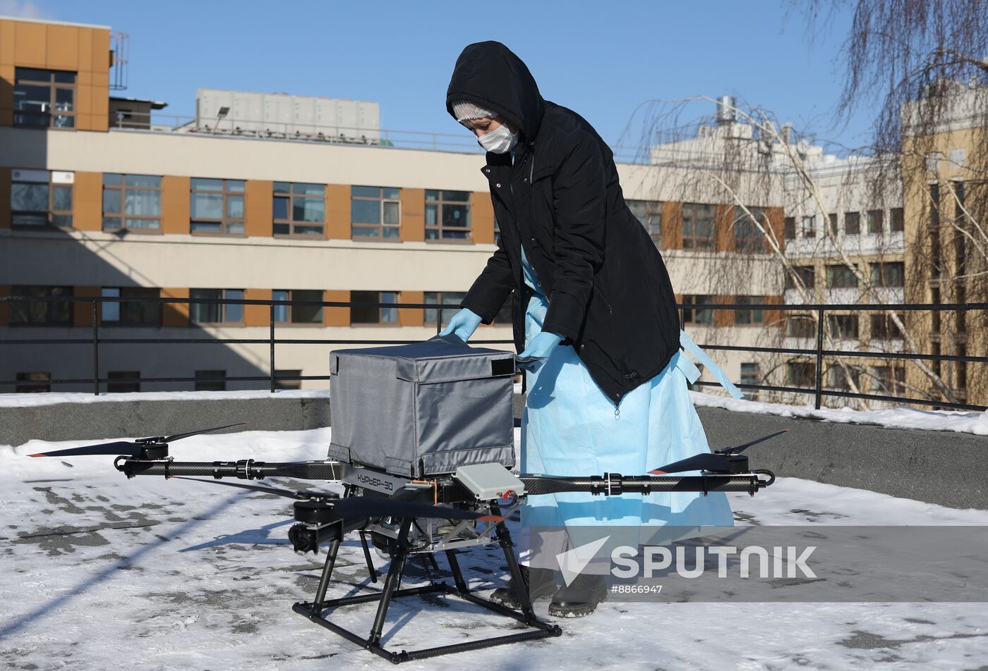 Russia Healthcare Delivery Drone