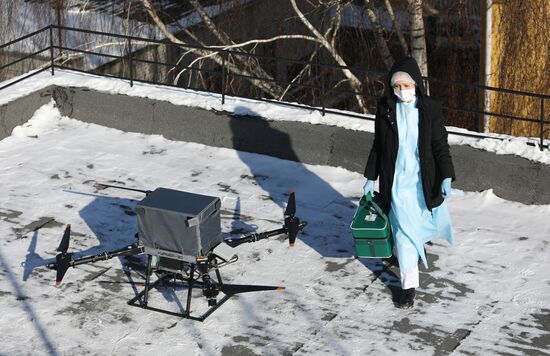 Russia Healthcare Delivery Drone