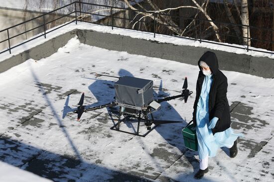 Russia Healthcare Delivery Drone