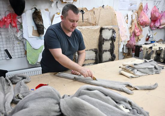 Russia Crimea Fur Factory