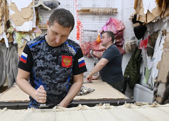 Russia Crimea Fur Factory