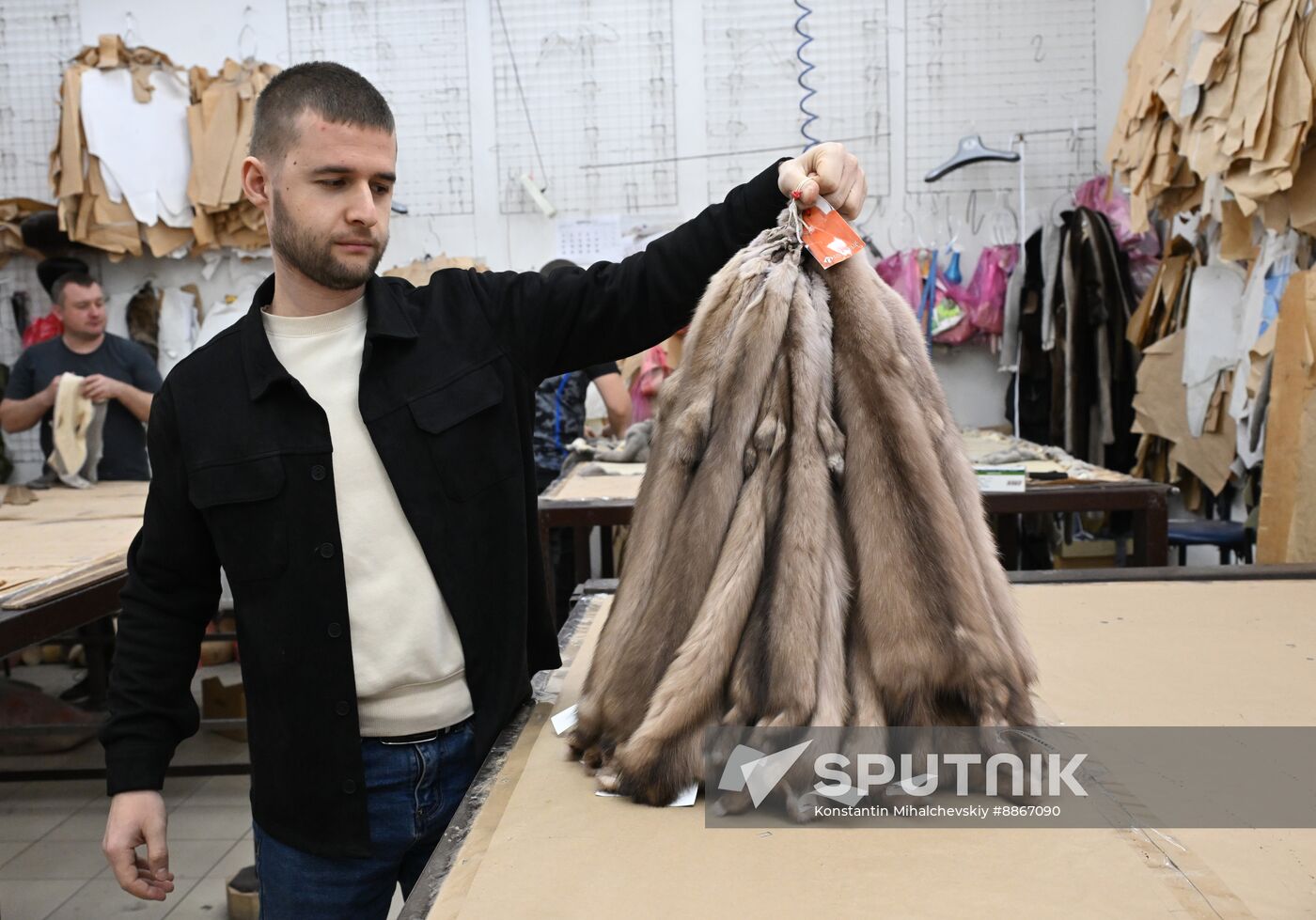 Russia Crimea Fur Factory