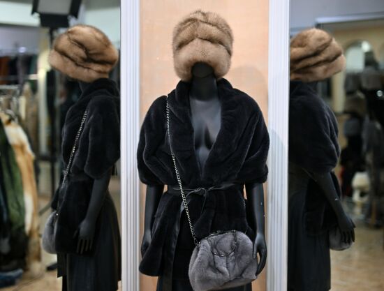 Russia Crimea Fur Factory