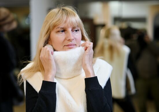 Russia Crimea Fur Factory