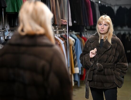 Russia Crimea Fur Factory