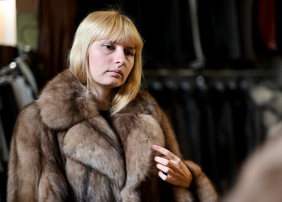 Russia Crimea Fur Factory