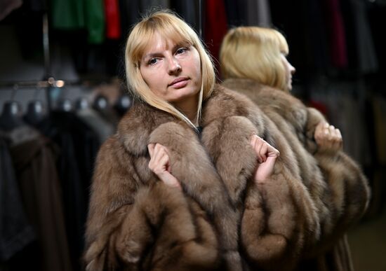 Russia Crimea Fur Factory