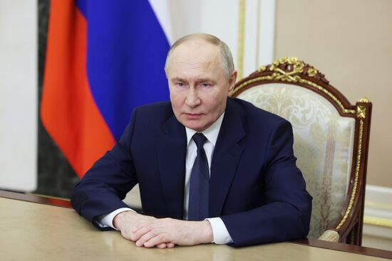 Russia Putin Special Operations Forces' Day
