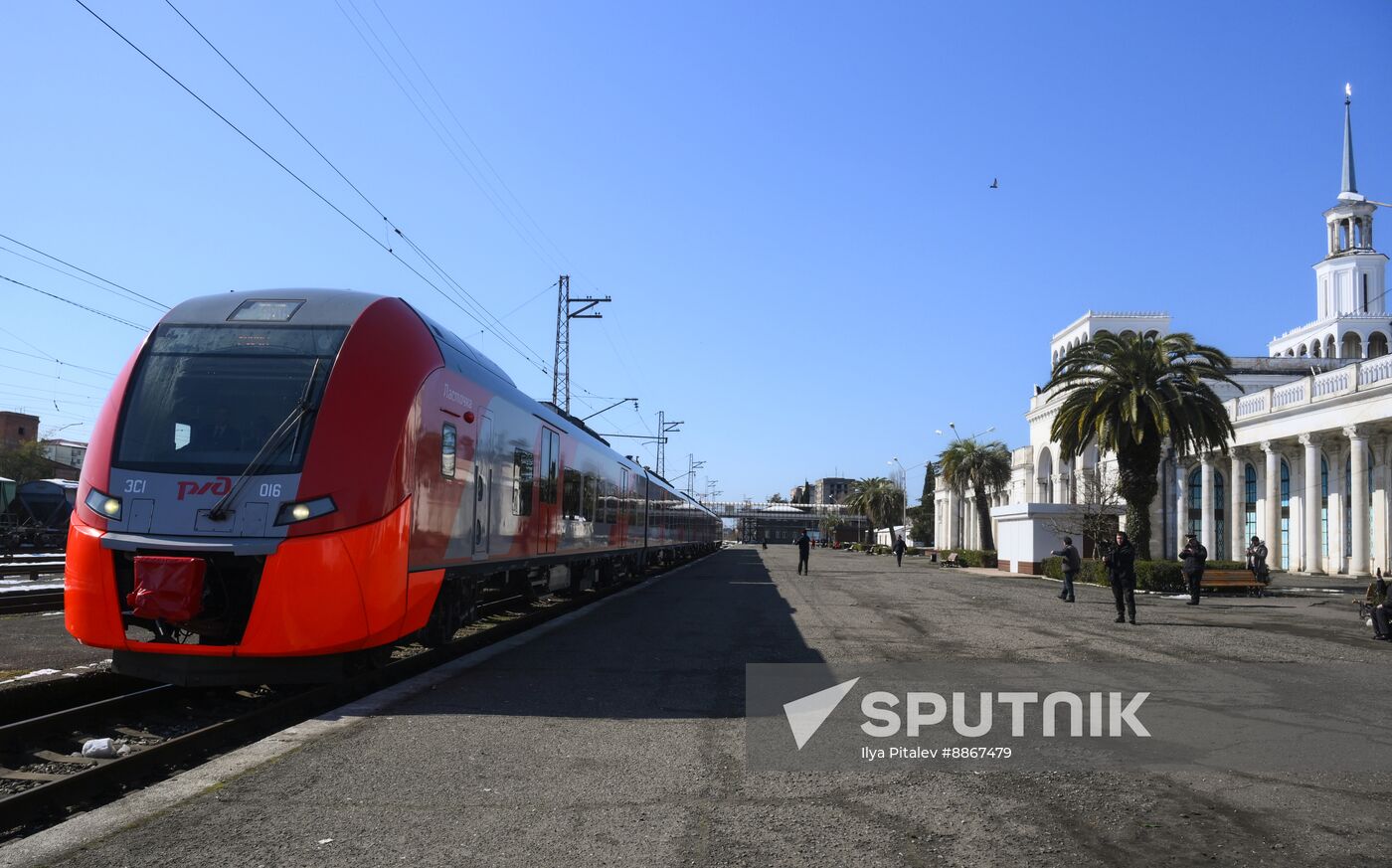 Abkhazia Russia Railway Traffic