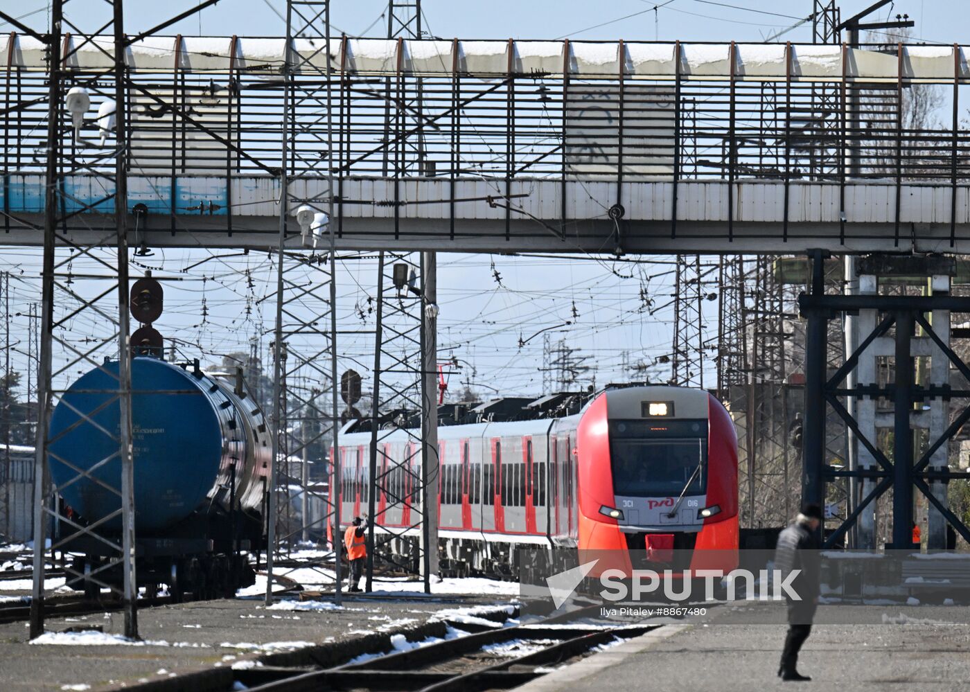 Abkhazia Russia Railway Traffic