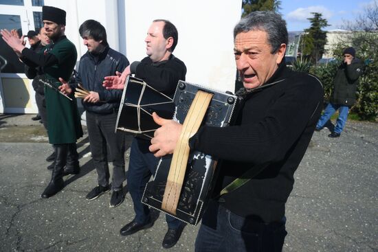 Abkhazia Russia Railway Traffic