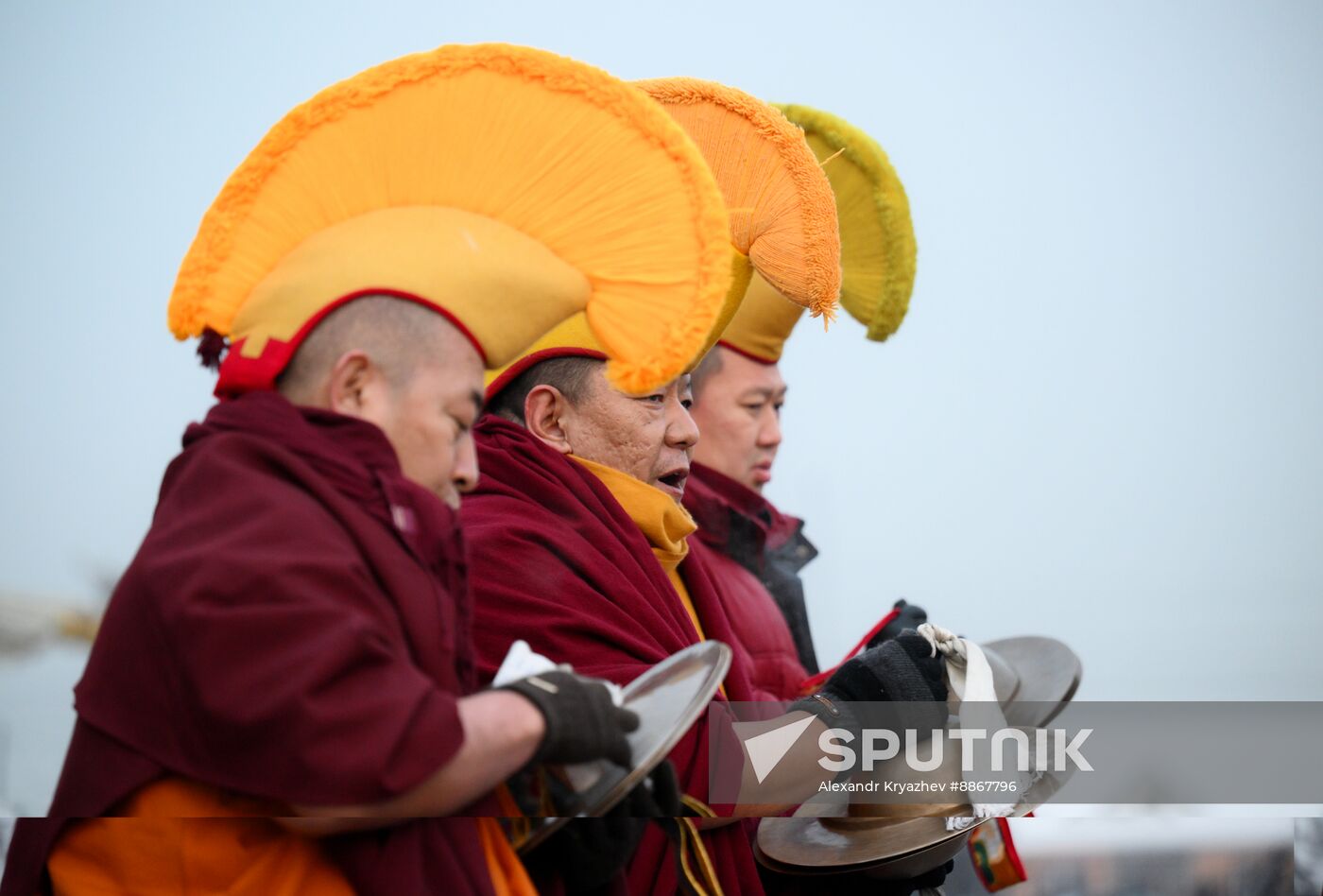 Russia Religion Buddhism Purification Ritual