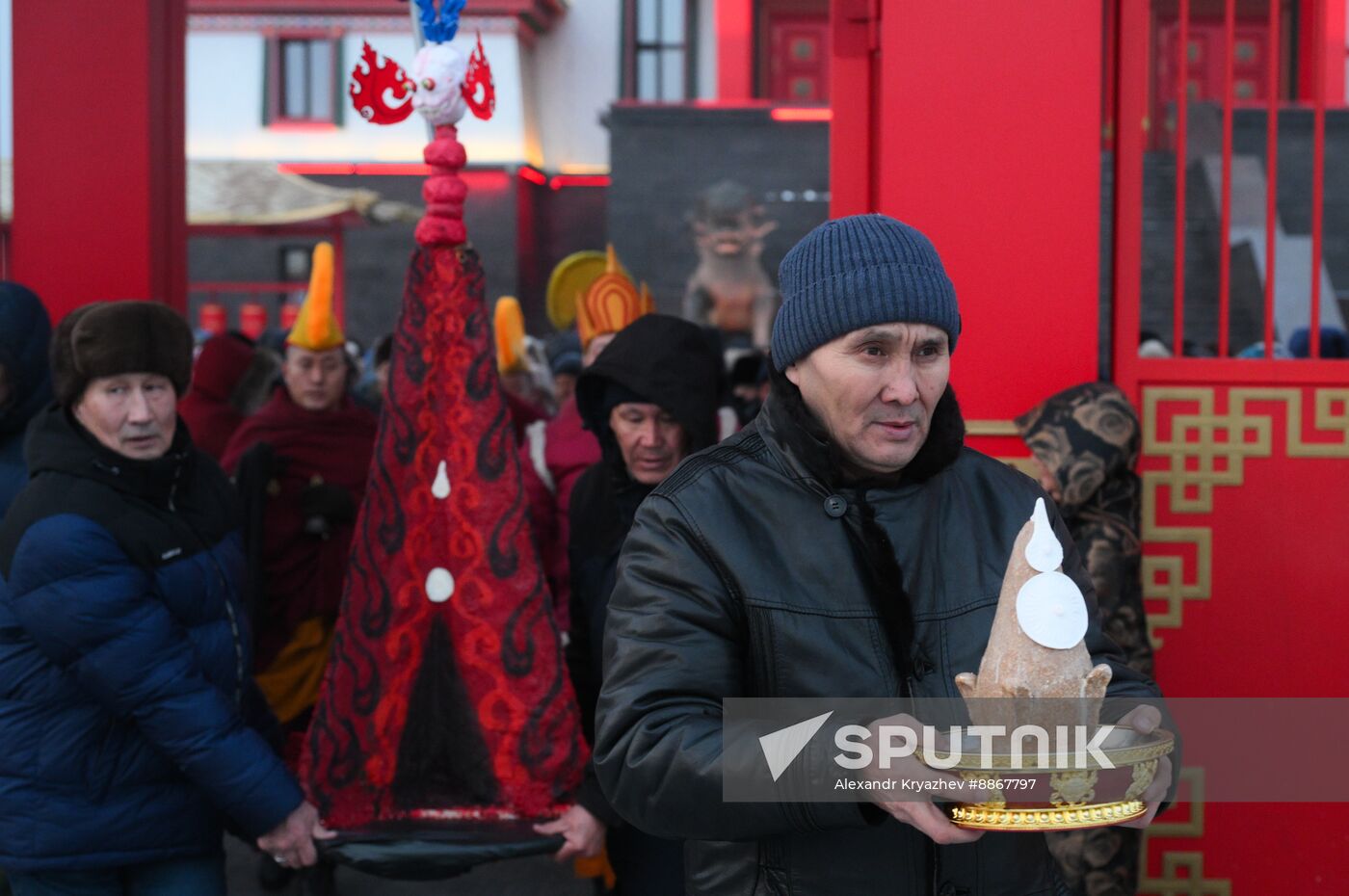 Russia Religion Buddhism Purification Ritual