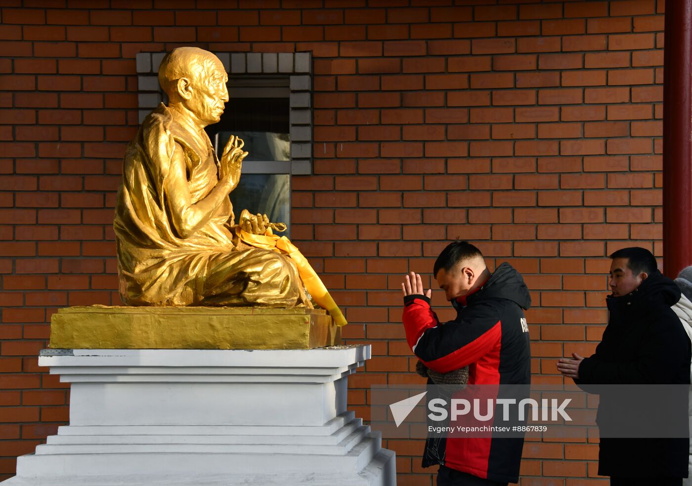 Russia Religion Buddhism Purification Ritual