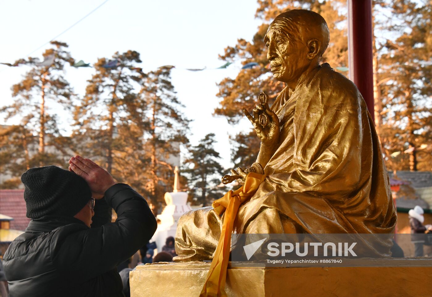 Russia Religion Buddhism Purification Ritual