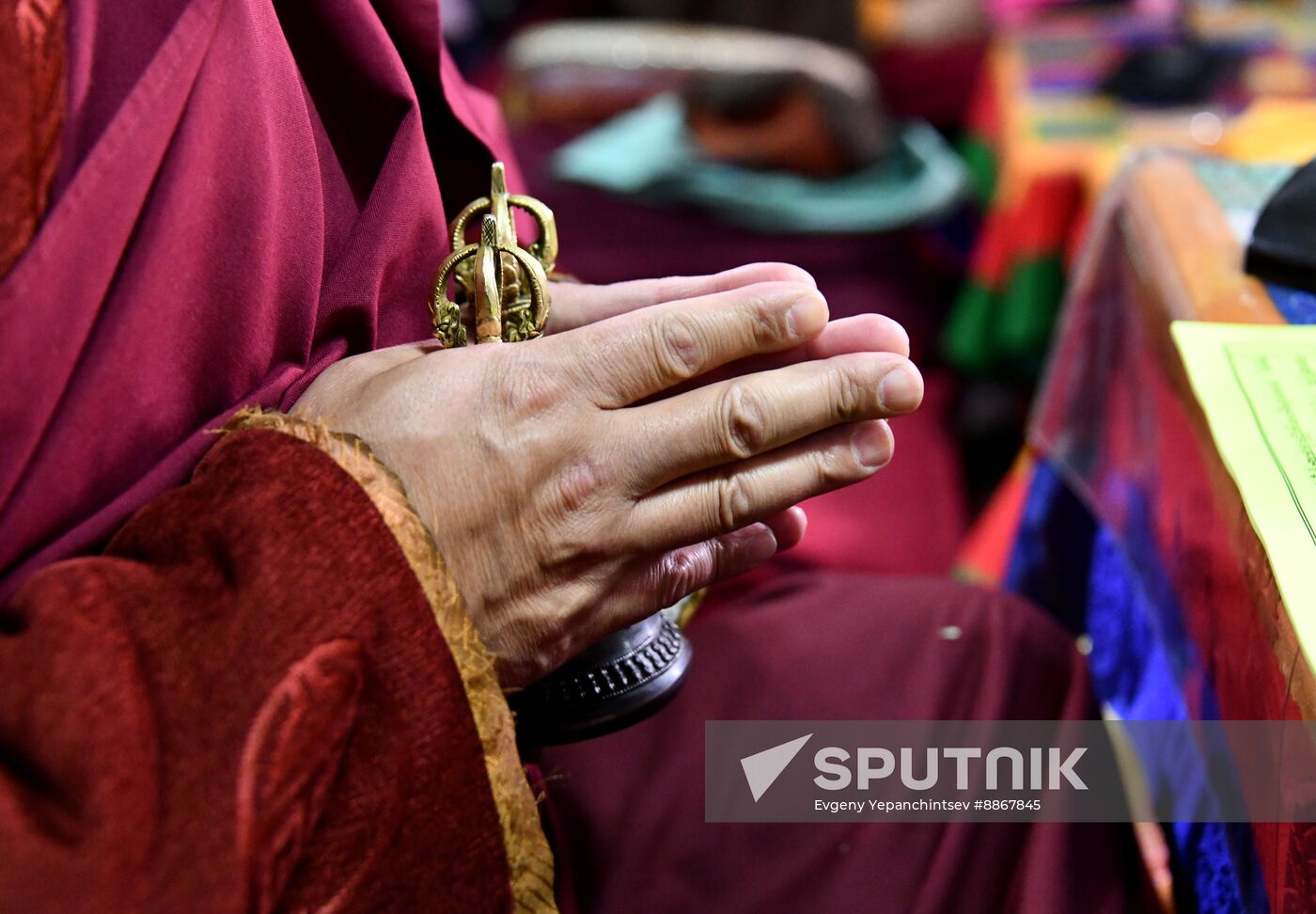Russia Religion Buddhism Purification Ritual