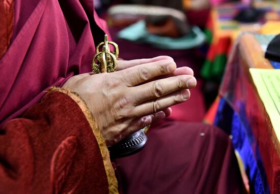 Russia Religion Buddhism Purification Ritual