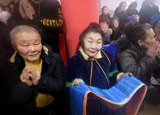Russia Religion Buddhism Purification Ritual
