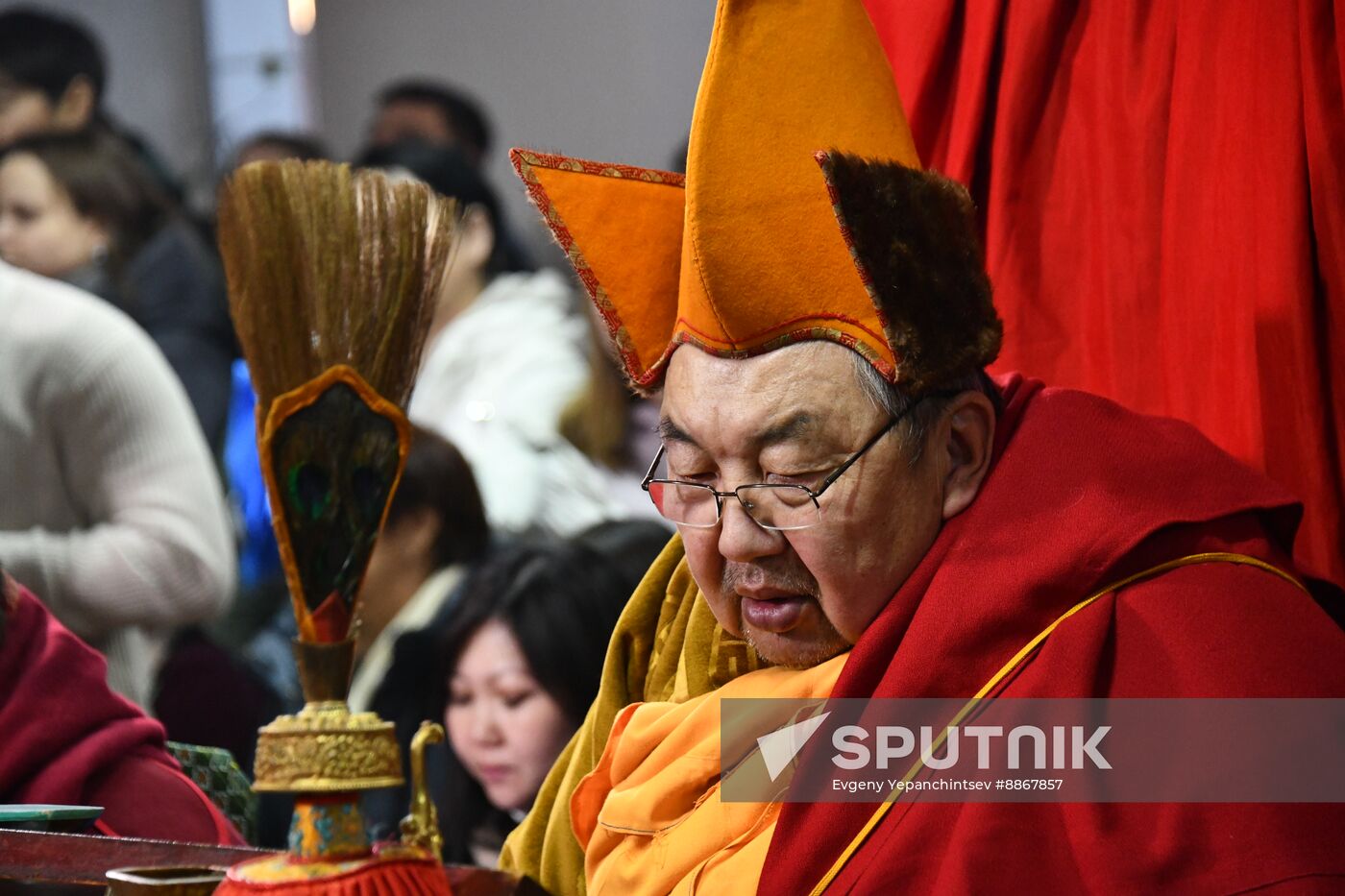 Russia Religion Buddhism Purification Ritual