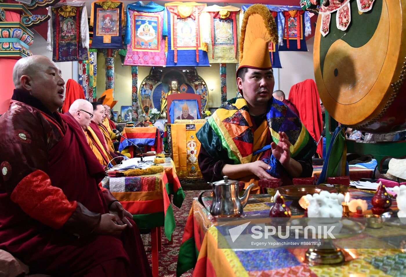 Russia Religion Buddhism Purification Ritual