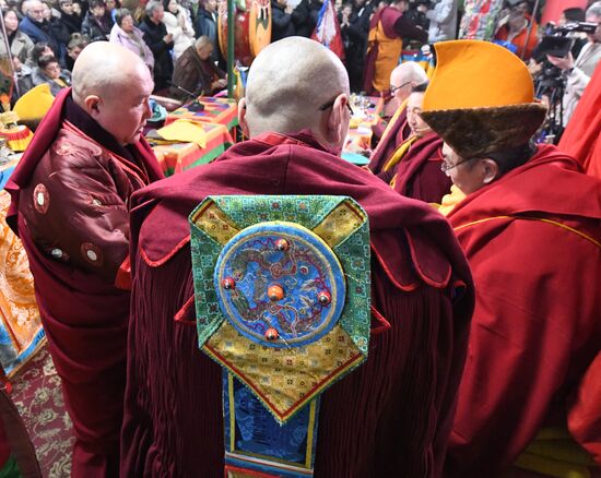 Russia Religion Buddhism Purification Ritual