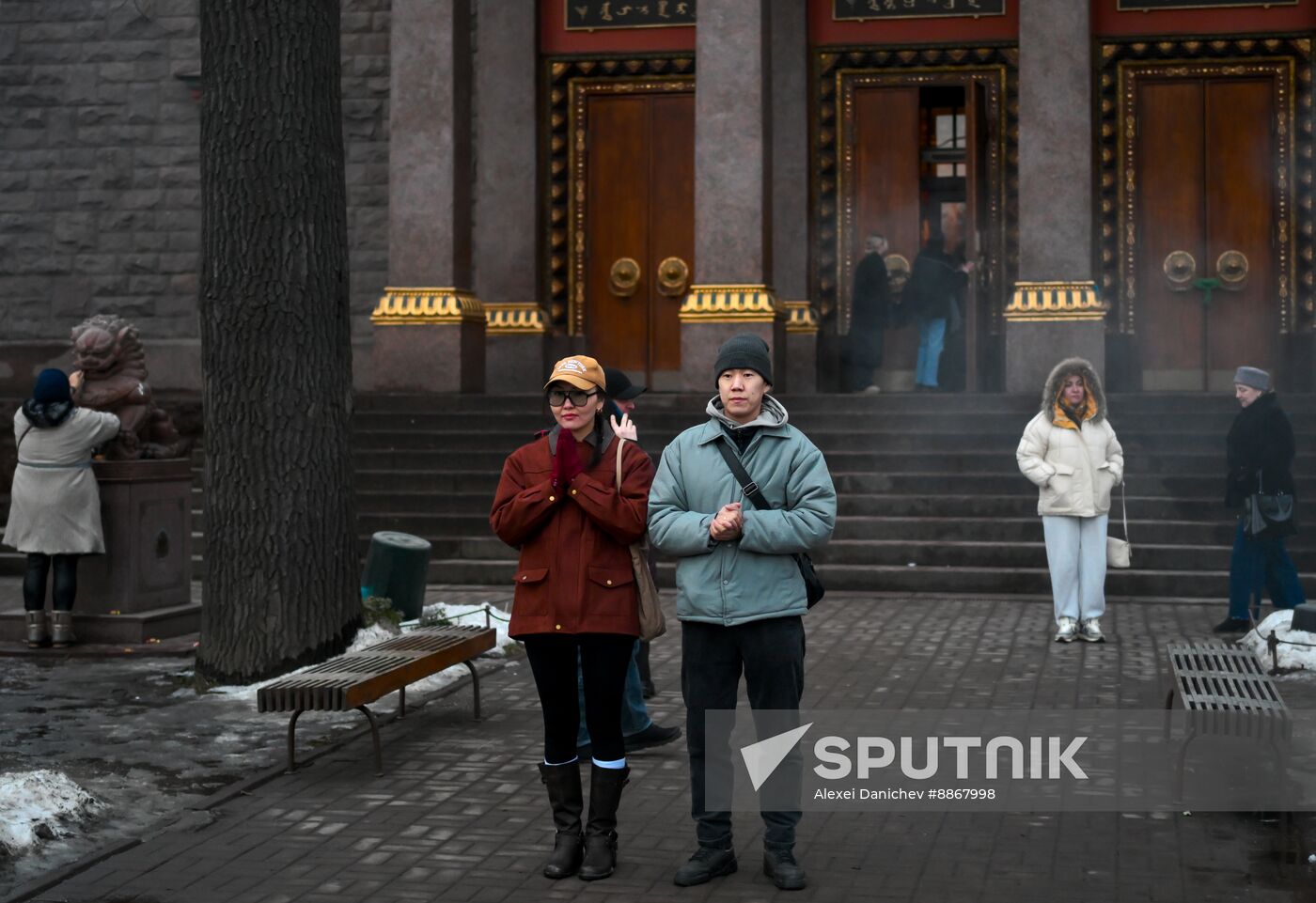 Russia Religion Buddhism Purification Ritual
